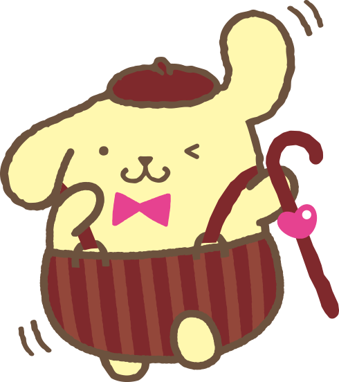 Entry No - 2 - Pompompurin - 3 - Cinnamoroll - ポムポム プリン (490x552), Png Download
