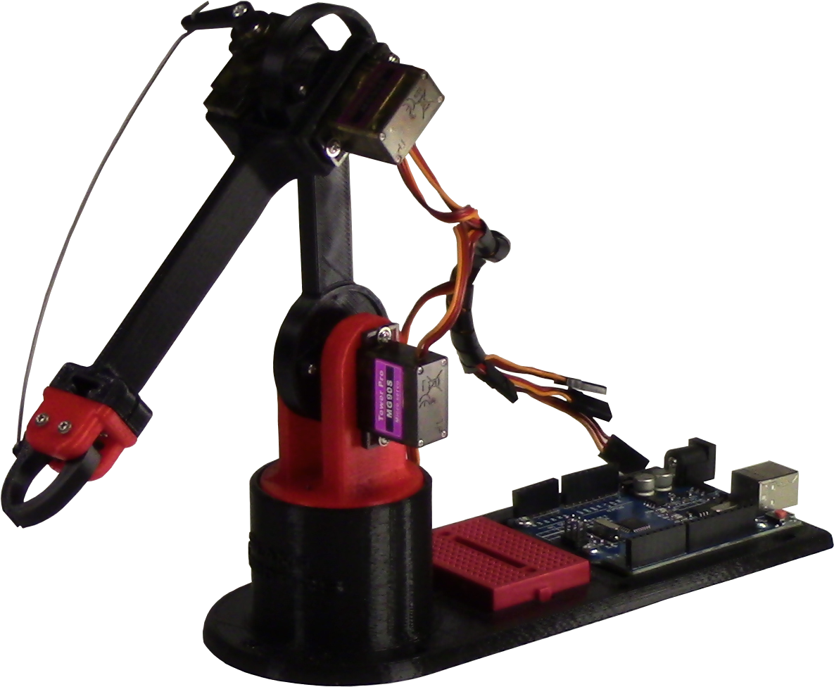Picture - Slant Concepts Littlearm Arduino Robot Arm Kit Toy (1920x1080), Png Download