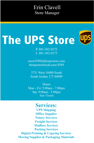 Ups Store - The Ups Store (500x500), Png Download