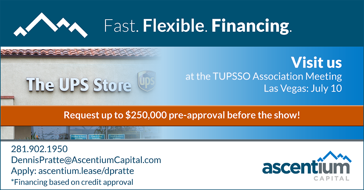 The Ups Store Franchisees, I Will Be Attending @ The - Ascentium Capital (1200x628), Png Download