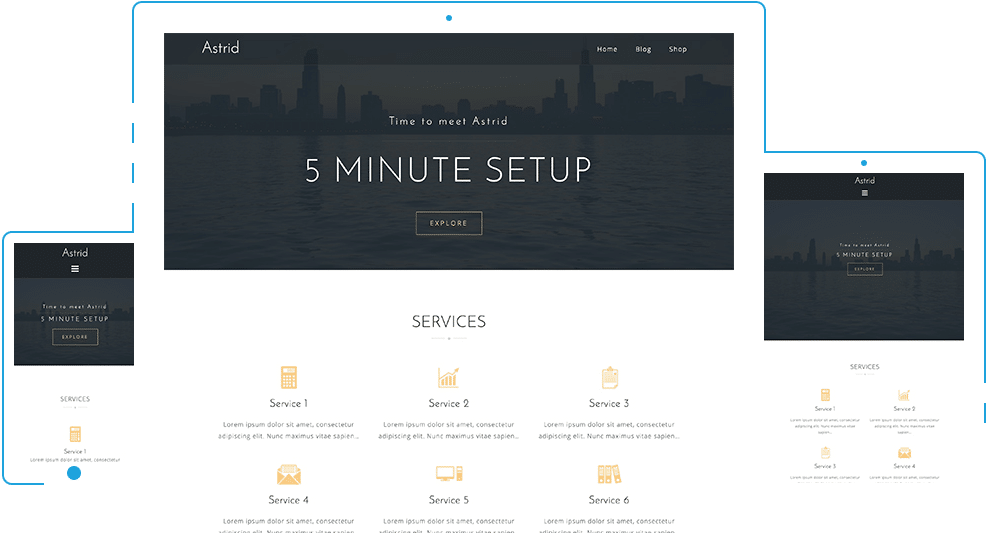 All The Features You Need Are Waiting For You In This - Wordpress (999x575), Png Download