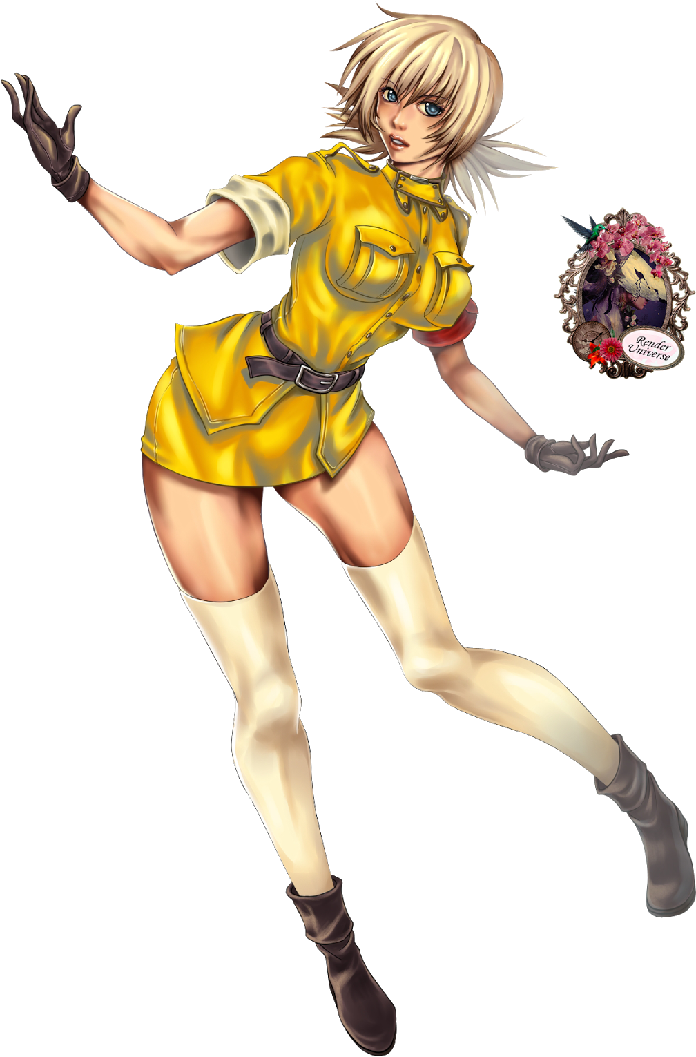 Hellsing - Seras Victoria - Hellsing Render Seras (1088x1600), Png Download