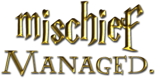 Previous Etsy Fangirl Posts - Mischief Managed Png Transparent (600x201), Png Download