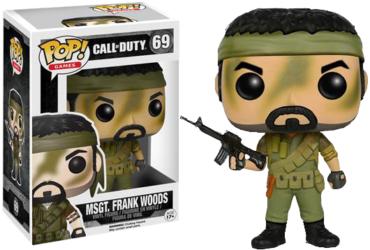 Call Of Duty Pop Vinyl Figures Coming Later This Year - Funko Pop Frank Woods (538x384), Png Download
