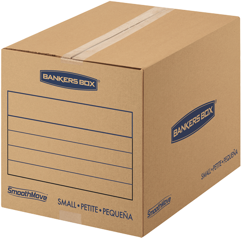 Smoothmove Basic Large Moving Boxes By Bankers Box® - Fellowes Bankers Box Smoothmove Classic Moving Boxes, (500x500), Png Download