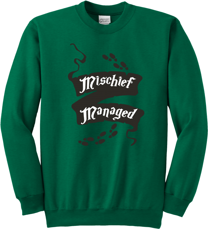 Mischief Managed - Men's Dunder Mifflin Paper Company Funny Tv Show (1024x1024), Png Download