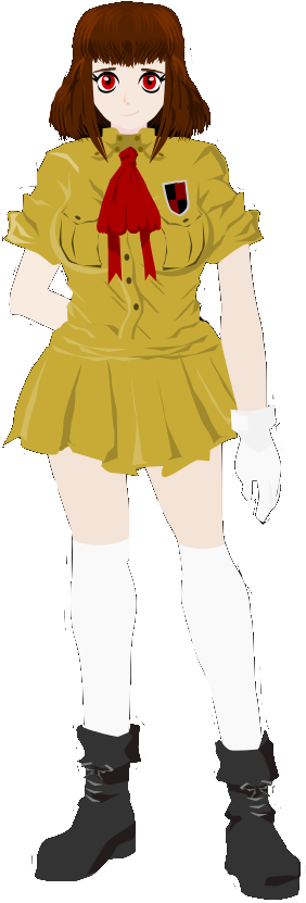 Of Fangs & Frills, Lana Selkirk In Hellsing Window - Cosplay (358x870), Png Download