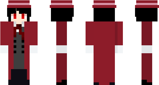 Minecraft Skin Hellsing - Mobs Skins In Minecraft (600x348), Png Download