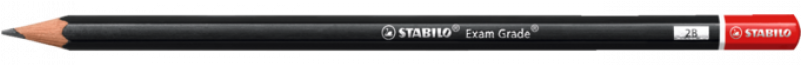 スタビロ 鉛筆 イグザムグレード 2b 1ダース B28812e (800x800), Png Download