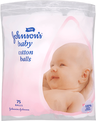 Johnsons Cotton Balls - Johnson's Baby Cotton Balls (420x420), Png Download