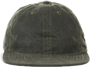 Fairends Waxed Cotton Ball Cap, Olive - Beanie (600x600), Png Download