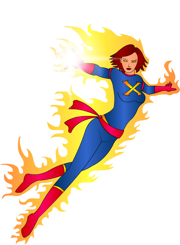 Cleverguy Jeangrey - Cartoon (577x782), Png Download