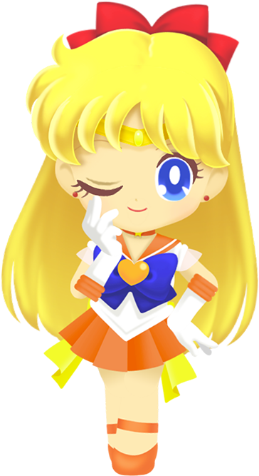 Sailor Moon Drops - Sailor Moon Drops Sailor Venus (449x677), Png Download