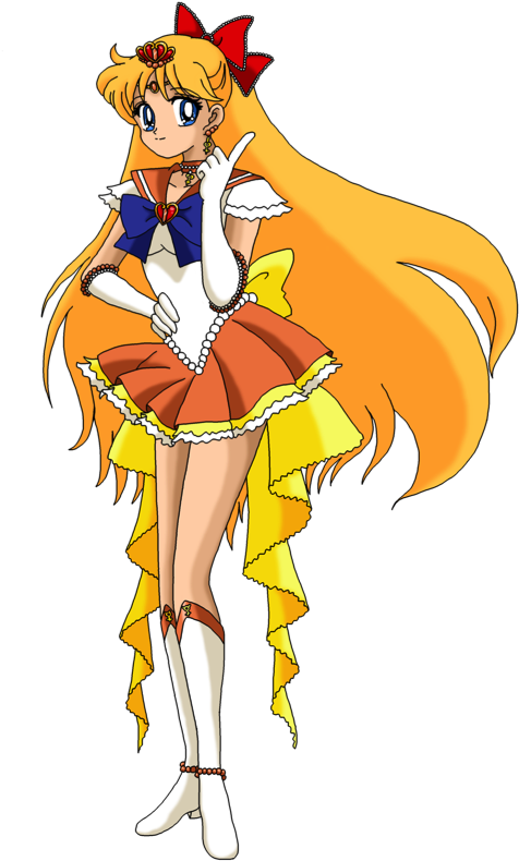Princess Sailor Venus (530x808), Png Download