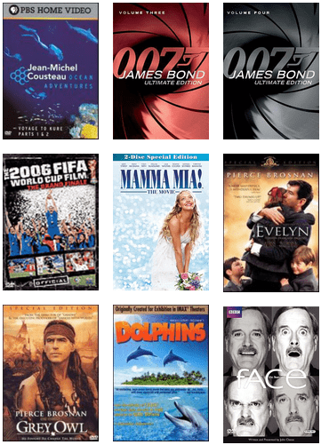 Pierce Brosnan - Grey Owl - Pierce Brosnan Dvd 2002 Columbia Used Mint (436x546), Png Download