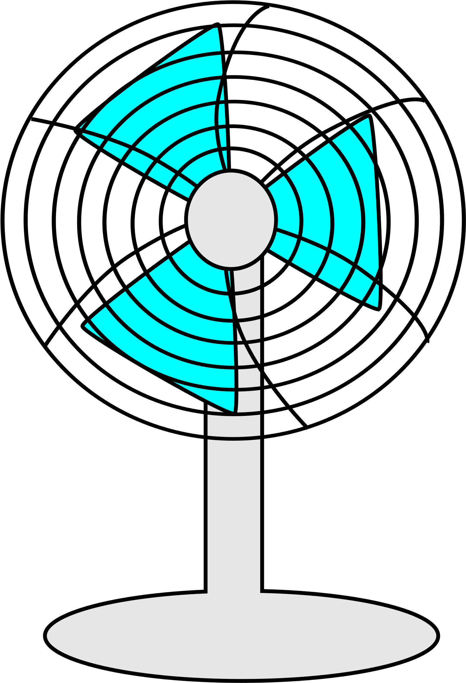 This Free Icons Png Design Of Fan-2d (1658x2400), Png Download