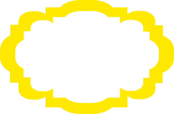 How To Set Use Yellow Frame Clipart - Clip Art (600x391), Png Download