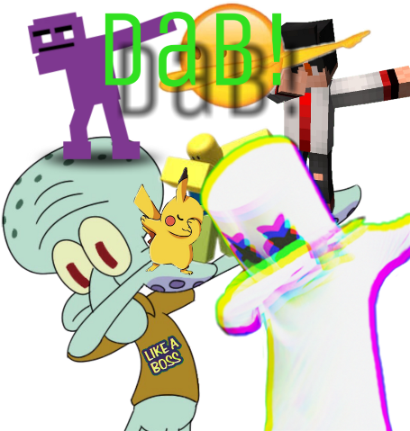 Squidward Dab (480x480), Png Download