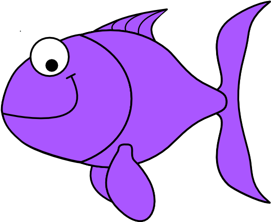 Fish Clipart Free (600x446), Png Download