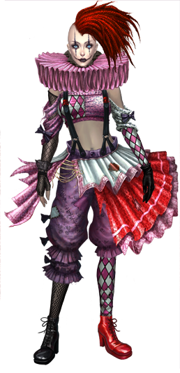 Vintage Circus Ringmaster - Modern Clown Costume (258x535), Png Download