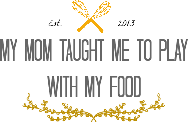 My Mom Taught Me To Play With My Food - Sugar Cookie (851x264), Png Download