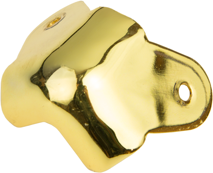Gold Metal Amp/cabinet Corners - Brass Speaker Cabinet Corners (850x850), Png Download