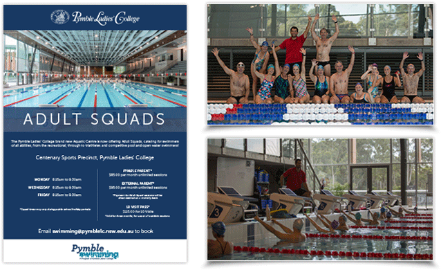 Pymble Swimming Adults Squad Program - Pymble (669x400), Png Download