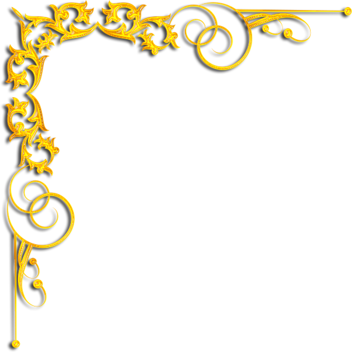 Download Gold Corners Золотые Уголки Light Color With Corner Desighns