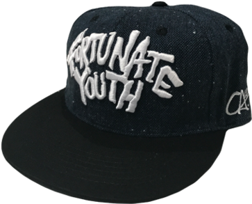 Denim Embroidered Snapback - Embroidered Snapback (384x480), Png Download