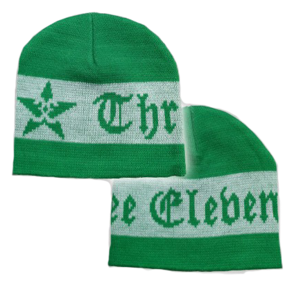 311 Woven Beanie Real V=1520639433 - Woven Fabric (465x465), Png Download