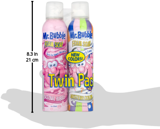 Bubble Foam Soap, Original Bubble And Mystery Color - Mr Bubble Foam Soap (400x400), Png Download