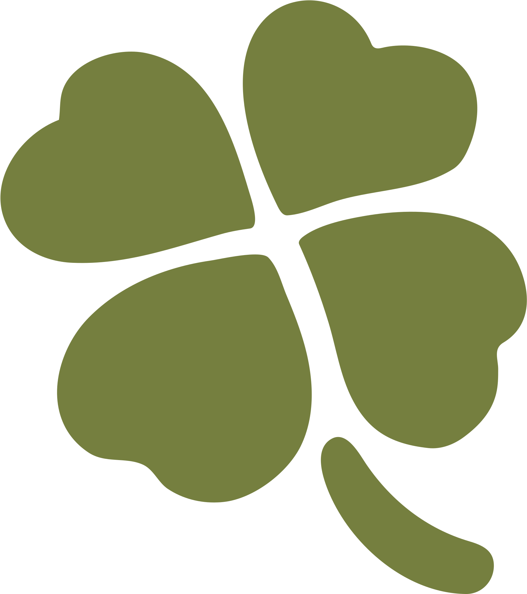 Open - Clover Emoji Android (2000x2000), Png Download