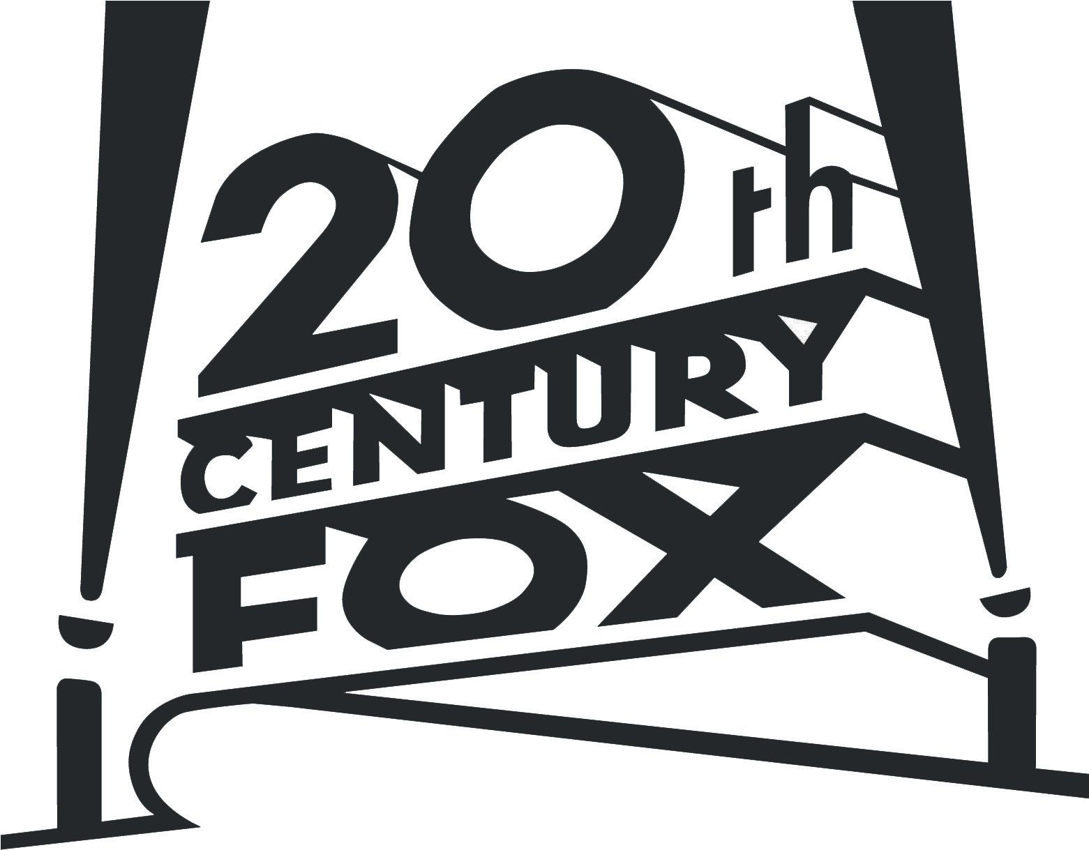 20th Century Fox Home Entertainment Logo Png For Kids - 20th Century Fox Logo Png (1560x1268), Png Download