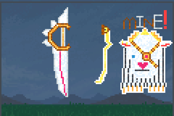 Rengar Weapons Pixel Art - Illustration (600x400), Png Download