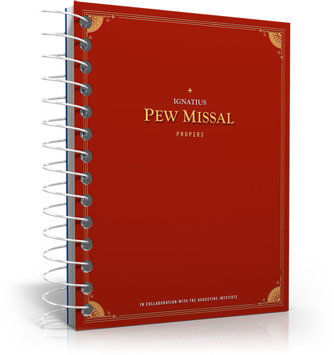 The Pew Missal - Ring Bound Book (703x750), Png Download