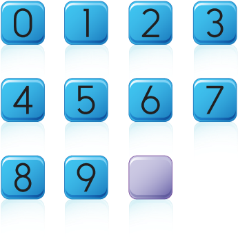 This Is The Distribution Of Tiles When The Game Starts - Square Game Buttons Png (372x360), Png Download