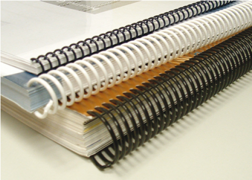 Spiral Binding - Plastic Coil Binding (500x500), Png Download