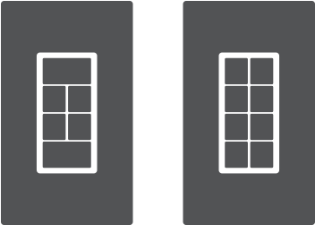 Hero Features 6 Or 8 Button - Home Door (800x600), Png Download