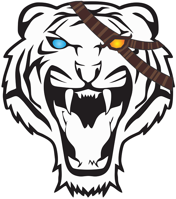 Nobrekkk - Tiger Face Vector Png (600x679), Png Download