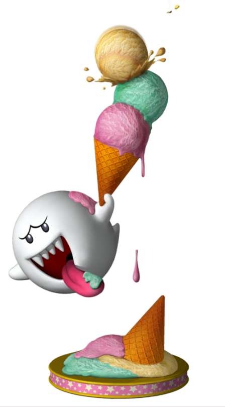 Wouldya Look At That This Boo's Gonna Gobble Up Aaaaalll - Boo From Mario (448x810), Png Download