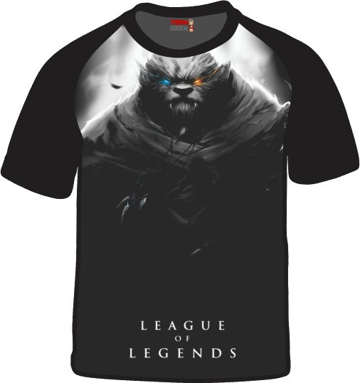 Camiseta League Of Legends Rengar - Rengar Lol Poster (506x539), Png Download
