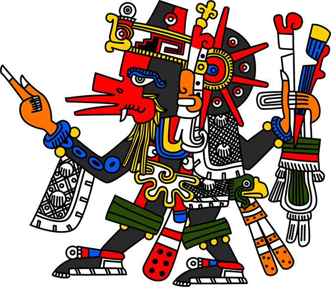 Quetzalcoatl V - Western Hemisphere Ancient Civilizations (676x585), Png Download
