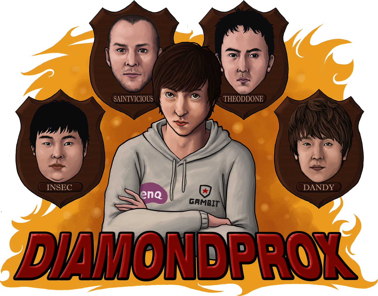 Diamondprox The Jungle's Once And Future King - Poster (1500x1177), Png Download