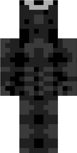 Nightmare Sans Minecraft Skin - Free Transparent PNG Download - PNGkey