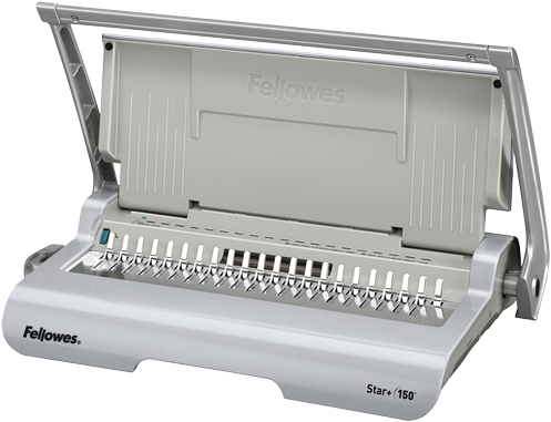 Fellowes Star 150 Manual Comb Binding Machine - Fellowes Star+ 150 Manual Comb Binding Machine (500x500), Png Download