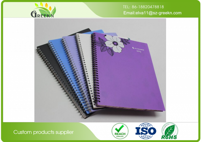 Recycled A4 Spiral Bound Notebook , Custom Offset Printing - Customized School Exercise Book Supplier (680x478), Png Download