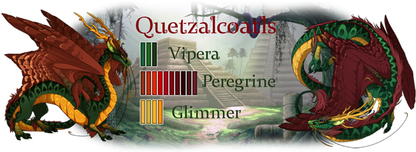 Quetzalcoatls2 Zpszihdyibw - Monster Kartun (600x228), Png Download