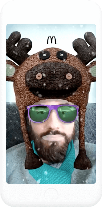 Discover - Mcdonald's (358x697), Png Download