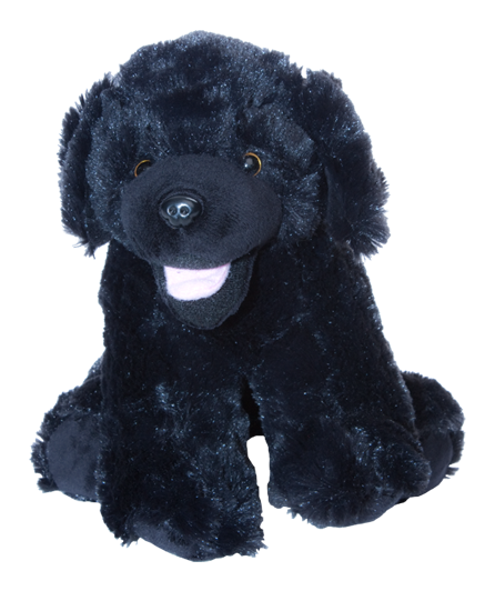 8" Recordable Black Lab Puppy (520x600), Png Download