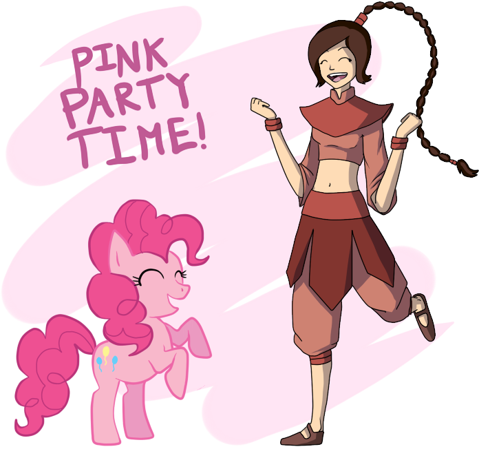Abstract Background, Artist - Ty Lee Vs Pinkie Pie (720x668), Png Download